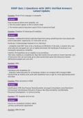 EDSP Quiz 1 Questions with 100&percnt; Verified Answers&NewLine;Latest Update&NewLine;
