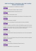 EDSP 210 Chapter 14 Questions with 100&percnt; Verified&NewLine;Answers Latest Update&NewLine;