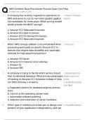 AWS Certified Cloud Practitioner Practice Exam &sol; CLF-C02 Cert Prep &sol; Score 100&percnt; &sol; 2025-2026 Update&NewLine;&NewLine;