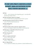 PUMP OPS PREP CERTIFICATION SCRIPT 2026 QUESTIONS WITH SOLUTIONS GRADED A&plus;&period;