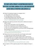 PUMP OPS PREP COMPREHENSIVE STUDY GUIDE 2026 FULL QUESTIONS AND SOLUTIONS GRADED A&plus;&period;pdf&NewLine;&NewLine;PUMP OPS PREP COMPREHENSIVE STUDY GUIDE 2026 FULL QUESTIONS AND SOLUTIONS GRADED A&plus;&period;pdf&NewLine;&NewLine;