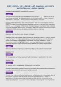 HIMT1200 Ch&period; 10&sol;11&sol;12&sol;13&sol;14&sol;15 Questions with 100&percnt; Verified Answers Latest Update