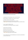 ATI - FUNDAMENTALS PRACTICE&NewLine;QUIZ 1 OE COMPLETE QUESTIONS&NewLine;AND ANSWERS &lpar;VERIFIED&rpar;&NewLine;&lpar;2026&sol;2027&rpar; UPDATE&vert;EXAM&NewLine;QUESTIONS WITH MULTIPLE&NewLine;CHOICES &vert;VERIFIED & REVISED&NewLine;ANSWERS &lpar;NEW&rpar;&excl;&excl;&excl;