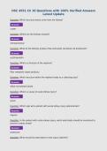 HSC 4551 Ch 10 Questions with 100&percnt; Verified Answers&NewLine;Latest Update