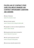 PVL3702&lowbar;LAW&lowbar;OF&lowbar;CONTRACT&lowbar;STUDY&lowbar;GUIDE&lowbar;2026&lowbar;BREACH&lowbar;REMEDIES&lowbar;AND&lowbar;CONTRACT