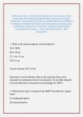 NUR 230 EXAM 3 &sol;NUR 230 MATERNAL ACTUAL EXAM 2 TEST BANK 2026&sol;2027 PRACTICE QUESTIONS AND STUDY GUIDE COMPLETE ACCURATE EXAM REAL QUESTIONS AND CORRECT VERIFIED ANSWERS WITH DETAILED RATIONALES &lpar;RELIABLE ANSWERS&rpar; CURRENTLY UPDATED VERSION 2026 EDITION &vert;GU