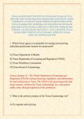 TEXAS MANICURIST WRITTEN STATE BOARD EXAM ACTUAL 2026&sol;2027 TEST BANK PRACTICE QUESTIONS AND STUDY GUIDE COMPLETE ACCURATE EXAM APPROVED QUESTIONS WITH WELL ELABORATED ANSWERS AND DETAILED RATIONALES &lpar;RELIABLE SOLUTIONS&rpar; CURRENTLY UPDATED VERSION 2026 EDIT