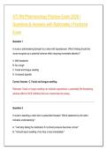 Latest Update WGU D236 Pathophysiology OA V2 2026 &vert; Questions with Answers & Expert Rationales &vert; 3 Set Exams