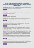 NR 283 EDAPT Myocardial Infarction Chamberlain&NewLine;University-Illinois Questions with 100&percnt; Verified Answers&NewLine;Latest Update&NewLine;