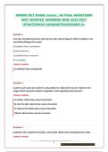 ARDMS RVT EXAM review &vert; ACTUAL QUESTIONS AND VERIFIED ANSWERS NEW 2026-2027 UPDATE&vert;PASS GUARANTEE&vert;GRADED A&plus;