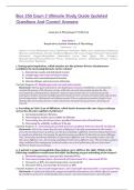Bios 256 Exam 2 Ultimate Study Guide Updated&NewLine;Questions And Correct Answers&NewLine;