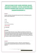NUR 230 EXAM STUDY GUIDE &lpar;OB&sol;PEDS&rpar; &vert;GALEN COLLEGE OF NURSING &vert; ACTUAL QUESTIONS AND VERIFIED ANSWERS NEW 2026-2027 UPDATE&vert;PASS GUARANTEE&vert;GRADED A&plus;