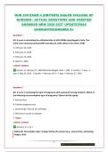 NUR 230 EXAM 4 &lpar;OB&sol;PEDS&rpar; &vert;GALEN COLLEGE OF NURSING &vert; ACTUAL QUESTIONS AND VERIFIED ANSWERS NEW 2026-2027 UPDATE&vert;PASS GUARANTEE&vert;GRADED A&plus;