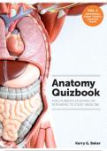 Anatomy Quizbook Volume 1 &vert; Anatomy Practice Questions & Medical Student Study Guide 2026&sol;2027