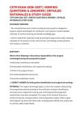 CSTR EXAM 2026&ndash;2027 &vert; VERIFIED QUESTIONS & ANSWERS &vert; DETAILED RATIONALES & STUDY GUIDE