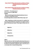 TEST BANK FOR BATES' GUIDE TO PHYSICAL EXAMINATION AND HISTORY TAKING&lpar;LIPPINCOTT CONNECT&rpar;13TH EDITION BY BICKLEY ALL CHAPTERS COMPLETE GUIDE AND RATED A&plus;&period;&NewLine;