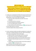 NUR 243 EXAM 1 ATI  &NewLine;Comprehensive Resource To Help You Ace 2026-2027 &NewLine;Exams Includes Frequently Tested Questions With &NewLine;ELABORATED 100&percnt; Correct COMPLETE SOLUTIONS  &NewLine;Guaranteed Pass First Attempt&excl;&excl; Current Update&excl;&excl;