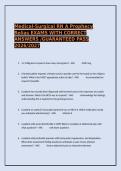 RELIAS MEDICAL-SURGICAL TELEMETRY EXAM 2026&sol;2027 &vert; 130&plus; VERIFIED NCLEX-STYLE QUESTIONS WITH RATIONALES &vert; UPDATED STUDY PACK FOR NURSING & TELEMETRY CERTIFICATION &vert; 100&percnt; CORRECT ANSWERS &vert; GRADED A&plus;