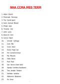 NHA CCMA MEDTERM EXAM&sol;TEST &lpar;Latest 2026 &sol; 2027 Update&rpar; Questions & Accurate Correct Answers &lpar;100&percnt; Correct Verified Answers&rpar; Already Graded A&plus;
