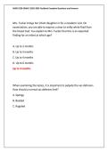 NURS 5220 EXAM 2 2025-2026 TestBank Complete All Questions and Verified Answers&excl; 100&percnt; CORRECT ANSWERS ALREADY RATED A&plus;