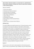 ABIM INTERNAL MEDICINE BOARDS & ITE EXAM PRACTICE &vert; COMPREHENSIVE&NewLine;STUDY GUIDE &vert; ADVANCED TESTBANK WITH PRACTICE QUESTIONS & ANSWERS&NewLine;&vert; LATEST UPDATE 2026&sol;2027