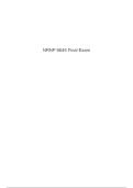 NRNP 6645 Comprehensive Final Exam Study Guide &vert; Advanced Psychotherapy Modalities