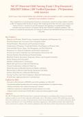 NR 327 Exam 1 2026-170 QUESTIONS AND ANSWERS ALREADY GRADED A&plus;&period; 100&percnt; Verified Solutions &vert;&NewLine;Updated Per Latest Guidelines &vert; Graded A&plus;