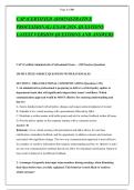 CAP &lpar;CERTIFIED ADMINISTRATIVE &NewLine;PROFESSIONAL&rpar; EXAM 2026  QUESTIONS &NewLine;LATEST VERSION QUESTIONS AND ANSWERS  