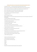 EMERGENCY MEDICINE- EXAM 1 PREP &vert; LATEST 2026 EXPERT CERTIFIED QUESTIONS AND ANSWERS I &lbrack;GRADED A&plus;&rsqb;&NewLine;