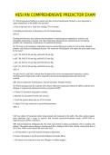 HESI RN Comprehensive Predictor Exam Practice 2027 &ndash; Comprehensive Nursing Exam Preparation with Practice Questions and Detailed Rationales