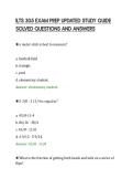 ILTS 305 EXAM PREP UPDATED STUDY GUIDE&NewLine;SOLVED QUESTIONS AND ANSWERS