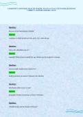 COMMUNITY AND PUBLIC HEALTH NURSING EXAM 4 ACTUAL TEST PAPER QUESTIONS CORREC
