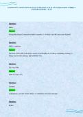 COMMUNITY ASSOCIATION MANAGE 1 UPDATED ACTUAL EXAM QUESTIONS CORRECT ANSWERS