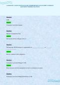 COMMUNITY ASSOCIATION MANAGER COMPREHENSIVE EXAM SCRIPT COMPLETE