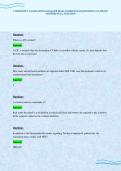 COMMUNITY ASSOCIATION MANAGER FINAL PAPER EXAM QUESTIONS ACCURATE ANSWERS