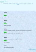 COMMUNITY HEALTH EXAM REVIEW SOLVED QUESTIONS COMPLETE ANSWERS GRADED A