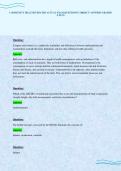 COMMUNITY HEALTH UPDATED ACTUAL EXAM QUESTIONS CORRECT ANSWERS GRADED A