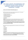 MDC 2 EXAM 1 2026&sol;2027 &vert; MULTIDIMENSIONAL CARE II &ndash; RASMUSSEN COLLEGE &vert; EXPERT VERIFIED &vert; 60 QUESTIONS & COMPLETE RATIONALES &vert; PASS GUARANTEED - A&plus; GRADED