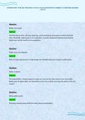 COMMUNITY NUR 201 UPDATED ACTUAL EXAM QUESTIONS CORRECT ANSWERS GRADED A