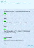 COMMUNITY NUR 206 EXAM 1 TEST BANK SOLVED QUESTIONS 100 PERCENT CORRECT ANSWERS&period;pdf