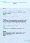 COMMUNITY NUR 206 EXAM 2 ACTUAL TEST PAPER QUESTIONS CORRECT ANSWERS GRADED A