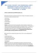 MDC 2 EXAM 2 2026&sol;2027 &vert; MULTIDIMENSIONAL CARE II &ndash; RASMUSSEN COLLEGE &vert; EXPERT VERIFIED &vert; 60 QUESTIONS & COMPLETE RATIONALES &vert; PASS GUARANTEED - A&plus; GRADED