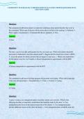 COMMUNITY NUR 206 EXAM 3 CERTIFICATION EVALUATION TESTED QUESTIONS FULL SOLUTION