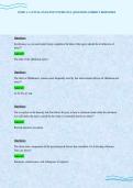 COMP A 3 ACTUAL EXAM TEST PAPER FULL QUESTIONS CORRECT RESPONSES&period;pdf