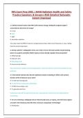 RHS Exam Prep Actual Exam Questions and Answer Latest Update