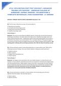 ATLS 10TH EDITION POST TEST 2026&sol;2027 &vert; ADVANCED TRAUMA LIFE SUPPORT &ndash; AMERICAN COLLEGE OF SURGEONS &vert; EXPERT VERIFIED &vert; 100 QUESTIONS & COMPLETE RATIONALES &vert; PASS GUARANTEED - A&plus; GRADED