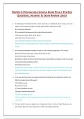 Florida 2 Actual Exam Questions and Answer Latest Update