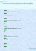 COMPTIA NETWOR 4 UPDATED ACTUAL EXAM QUESTIONS CORRECT ANSWERS GRADED A