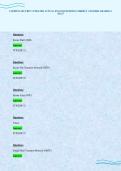 COMPTIA SECURIT 3 UPDATED ACTUAL EXAM QUESTIONS CORRECT ANSWERS GRADED A