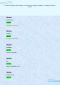 COMPTIA SECURIT 4 UPDATED ACTUAL EXAM QUESTIONS CORRECT ANSWERS GRADED A PLUS&period;pdf&NewLine;&NewLine;1&period; Document information&NewLine;Cha